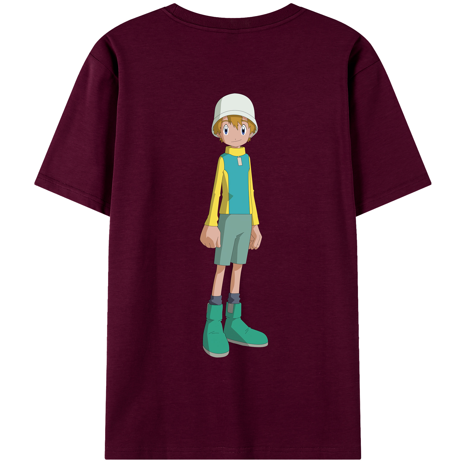 （画像用） Digimon デジタルモンスター/デジモン レディース半袖Tシャツ(バックプリント)